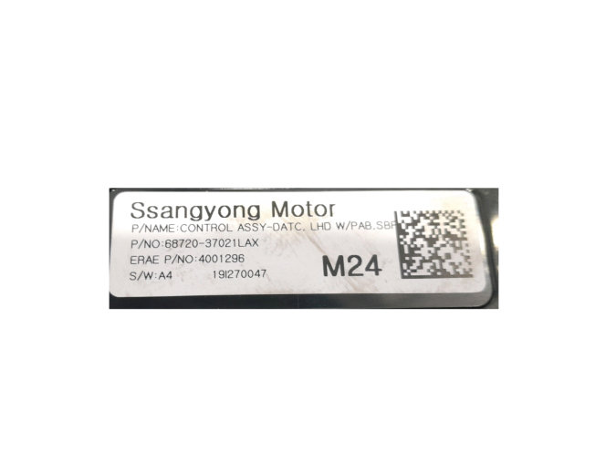 MANDO CLIMATIZADOR SSANGYONG KORANDO 2021